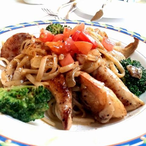Chicken Scampi & Linguine