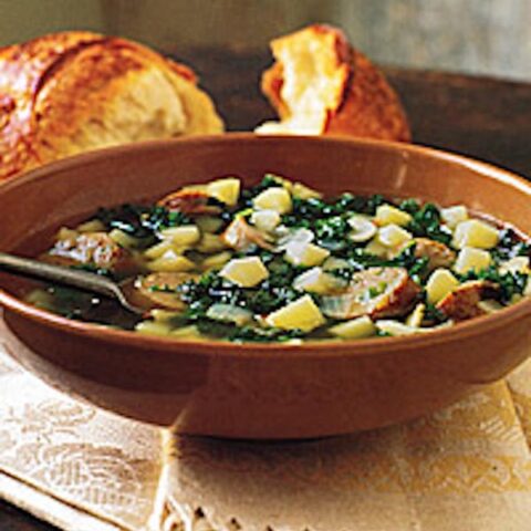 Potato Kale Sausage Soup